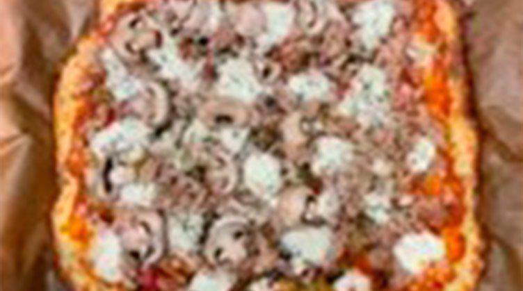 Falsa pizza con patata