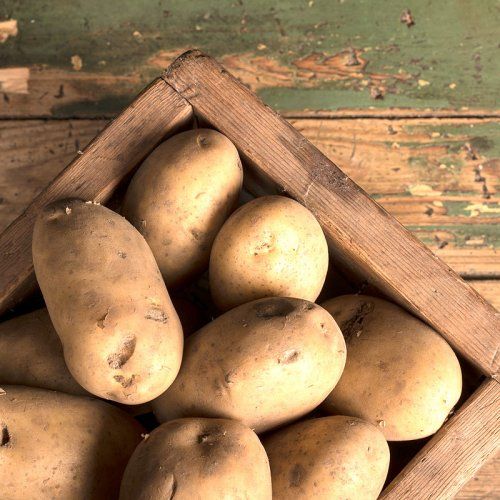 Cajas de patatas